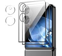 Lot De 2 Verres Trempés Pour Xiaomi Mix Flip ¿ Protection Écran Avant Dureté 9h, Anti-Rayures, Anti-Empreintes, Ultrafin, Haute Transparence, Anti-Éclats, Installation Facile