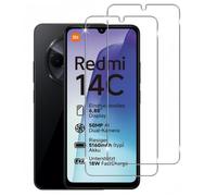 HQ-CLOUD Lot De 2 Verres Trempés Pour Xiaomi Redmi 14C .Vitre Protection d'écran Transparen Anti Rayures Ultra Résistant Dureté 9H