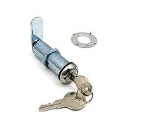 Lot de 2 verrous à came extra longs pour camping-car avec code clé 8025, serrure à came résistante aux intempéries de 5,1 cm pour camping-car, tiroir épais et porte de compartiment, remplacement de la