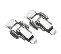 Lot de 2 verrous à levier en acier inoxydable avec mécanisme de verrouillage de tension pour plus de sécurité et de durabilité