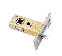 Lot de 2 verrous de porte en acier inoxydable invisible pour une utilisation avec poignées de porte à levier