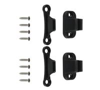 Lot de 2 verrous de porte en forme de T avec ventouse pour porte d'entrepôt Petit outil de retenue Accessoire de serrure de porte