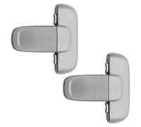 Lot de 2 verrous de réfrigérateur pour enfants, serrure de porte de réfrigérateur pour la maison et le bébé (gris)