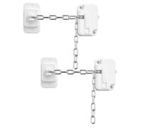 Lot De 2 Verrous De Sécurité Pour Armoires Et Fenêtres Pour Enfants,Securite Fenetre Enfant, Convient Aux Fenêtres Et Réfrigérateur Armoire Tiroir Laveuse Placard Etc