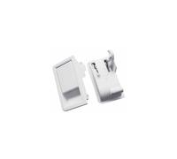 Lot de 2 verrous d'origine Hotte (481941129646 WHIRLPOOL BAUKNECHT ARTHUR MARTIN ELECTROLUX FAURE)