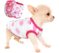 Lot de 2 vêtements d'hiver en polaire chaude pour chihuahua - Chihuahua - Chihuahua - Chiot, très petit animal de compagnie - Chandail en polaire chaude pour mini nouveau-né (ensemble B, taille S (1,5