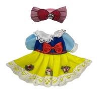Lot de 2 vêtements pour poupée de 17 cm, robe de princesse mignonne, accessoires de tenue de poupée