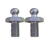 Lot de 2 vis de fixation en cuivre marine pour housses de toile adaptées pour bateaux, camping-cars, camions et couvertures de yacht avec une utilisation durable (gris)