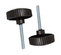 Lot de 2 vis de fixation pour balancelle de terrasse d'extérieur - Attaches en plastique pour meubles de jardin, auvent, chaise, revêtement résistant aux intempéries pour un ajustement polyvalent