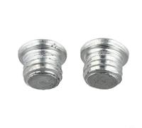 Lot de 2 vis de graisse à tête d'engrenage en métal pour débroussailleuses Hs75 Hs80 Hs85 Hsa130r Hsa130t Hsa60 pour éviter les fuites et les débris d'entrée