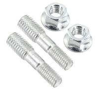 Lot de 2 vis de guidage pour tronçonneuse - Écrous - Pour une utilisation durable - Durabilité et fonctionnement constant