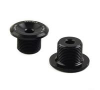 Lot de 2 vis de manivelle robustes pour vélos électriques Bafang M500 et M600, fabriquées en alliage d'aluminium