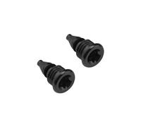 Lot de 2 vis de purge pour réservoir de levier T25 compatibles avec Magura EBT Boulons en alliage de titane pour réservoir de carburant de vélo Vis de trou de remplissage d'huile Noir