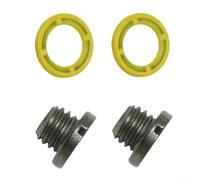 Lot de 2 vis de vidange MERCRUISER pour moteur hors-bord MERCURY pour kit de lubrification d'engrenage avec joint pour Alpha One TR TRS Stern Drive OEM 10-79953Q04