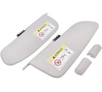 (Lot de 2) Visières Pare-Soleil Gauche et Droite de Pare-Brise pour Coté Conducteur et Passager Compatible pour Les Voitures Citroën C3 2 (de 2010 à 2016) OEM : 1613251480 816381