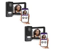 Lot de 2 visiophones filaire connecté Philips WE Connect 3