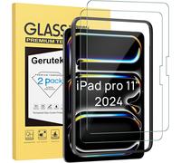 Lot De 2 Vitres Trempées Pour Ipad Pro 13'' (2024 M4) - 9h Anti-Rayures, Haute Transparence Hd, Pose Facile Avec Cadre, Sans Bulles