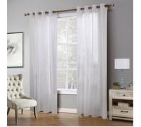 Lot de 2 voilages rideaux - Cantonnières pure - 140 x 220 cm - Blanc"",""isCdav"":false,""price"":36.00,""priceS"":157.00000,""sType"":""MKP