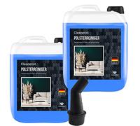 Lot de 2 x 5 litres de nettoyant concentré pour tous les pistolets de nettoyage Impuls, nettoyant intérieur de voiture avec robinet d'écoulement