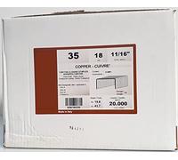 Lot de 20 000 agrafes pour carton 35 - 18 pièces