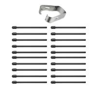 Lot de 20/10/5 recharges de stylo à pointe souple avec noyaux remplaçables et clip pratique pour stylo d'écriture lisse Max3 Remarkable 2 Maker