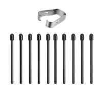 Lot de 20/10/5 stylos rechargeables à pointe souple avec clip pour une prise en main confortable pour Max3 2 Maker pour Note 20 Cartouches d'encre remplaçables