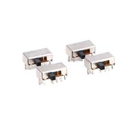 Lot de 20/10 interrupteurs à bascule SD-23D07, mini interrupteur à glissière SD-23D07VG4, poignée de 4 mm, hauteur de 8 pieds, 3 vitesses, 50 V, 0,5 A(10PCS SD-23D07)