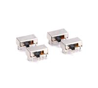 Lot de 20/10 interrupteurs à bascule SD-23D07, mini interrupteur à glissière SD-23D07VG4, poignée de 4 mm, hauteur de 8 pieds, 3 vitesses, 50 V, 0,5 A(20PCS SD-23D07)