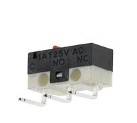 Lot de 20/100/1000 interrupteurs de fin de course SPDT à 3 broches, bouton-poussoir momentané 1 A/125 V, avec poignée et rouleau(BENT FOOT-1,100PCS)