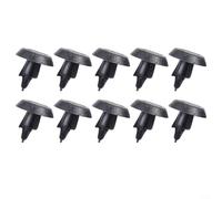 Lot de 20/100 rivets de voiture en plastique noir avec trou de 7 mm pour Toyota, Camry, Highlander, Corolle, porte Reiz, doublure de toit, garniture de moteur (20)