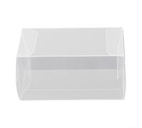 Lot de 20/25/50 vitrines de voiture en PVC transparent pour voitures à l'échelle 1:64, vitrine transparente 41 x 43 x 82 mm
