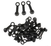 Lot de 20/30/40 cache-poussière en caoutchouc pour purgeur de frein sur voitures et motos, lot de 20/30/40 (40 pièces)