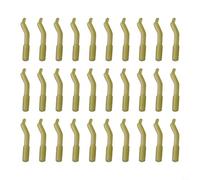 Lot de 20/30/50 aligneurs de ligne de pêche pour installation de bas de ligne, matériau en silicone de 21 mm, lot de 20/30/50 pièces (vert, 30 pièces)