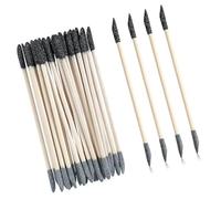 Lot de 20/30/60 barres de ponçage détaillées 150/280 à double corps pour le travail du bois et la modélisation d'outils de ponçage artisanaux