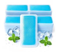 Lot de 20/40 patchs de refroidissement pour temps chaud, coussinets de refroidissement instantanés, coussinets en gel froid pour insolation, jusqu'à 8 heures de refroidissement pour toutes les peaux