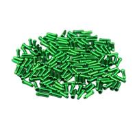 Lot De 20/50 Embouts De Câble De Vélo En Alliage D'aluminium For La Protection Des Câbles De Frein Et De Levier De Vitesse(20PCS green)