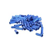 Lot De 20/50 Embouts De Câble De Vélo En Alliage D'aluminium For La Protection Des Câbles De Frein Et De Levier De Vitesse(20PCS blue)