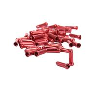 Lot De 20/50 Embouts De Câble De Vélo En Alliage D'aluminium For La Protection Des Câbles De Frein Et De Levier De Vitesse(50PCS red)