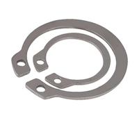 Lot de 20 à 100 circlips M3-M19 for arbre, en acier inoxydable 304, for roulement, rondelles de blocage(M7-50pcs)