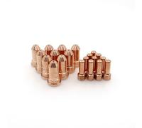 Lot de 20 accessoires de coupe plasma avec électrode 52556 et buse 51248, pour brûleurs PT-100 et IPT-100, cuivre pour travail des métaux industriel (1,0 mm)