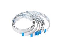 Lot de 20 accessoires d'imprimante à jet d'encre 14 broches Câble de données I3200 compatible avec Epson 4720 I3200 Tête d'impression FFC Câble plat 15 mm de large 40 cm de long