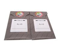 Lot de 20 aiguilles à tige plate HLX5 pour organe dans une boîte en plastique transparente CKPSMS, compatible avec la marque JUKI TL98E TL98Q Brother PQ-1500 (taille d'aiguille : 14/90)