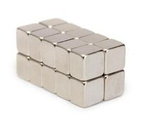 Lot De 20 Aimants Surpuissants N52 En Néodyme, 5x5x4mm, Disque Magnétique Carré À Base De Terres Rares, Pour Réfrigérateur