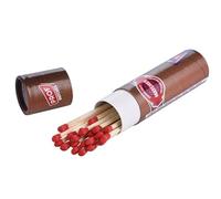 Lot de 20 allumettes Cuba élégantes extra longues en forme de cigare, de pharmacien en verre, allume-feu, barbecue, cheminée, allume-charbon - allumettes élégantes (Cuba allumettes 20 pièces 10 cm)