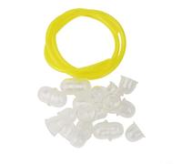 Lot de 20 ampoules d'amorçage pour débroussailleuses GX22 GX25 GX31 GX35 HHE31C HHT25S HHT31S HHT35S avec ligne de carburant 6617 de 0,6 m pour réparation d'équipements extérieurs