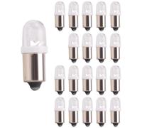 Lot De 20 Ampoules Led À Baïonnette Ba9s 1895 H6w 53/57 Pour Lampe De Lecture De Voiture 12 V, Blanc