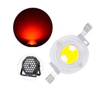 Lot de 20 ampoules LED rouges 1 W pour lampes de scène LED
