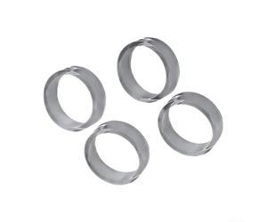 Lot de 20 anneaux de protection analogiques en silicone pour manettes de Xbox et Switch pour PS5 et Switch pour résister à l'abrasion (transparent)