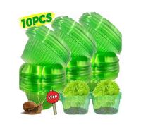 Lot de 20 anneaux de protection anti-limaces pour plantes et légumes, couvre-plantes, collier anti-escargots,