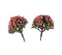 Lot de 20 arbres miniatures de 4 cm pour paysage ferroviaire, améliorez votre paysage extérieur et vos modèles de train